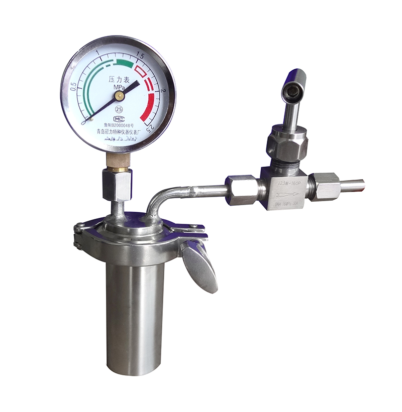 MD微型反應器（帶放空、壓力表口）